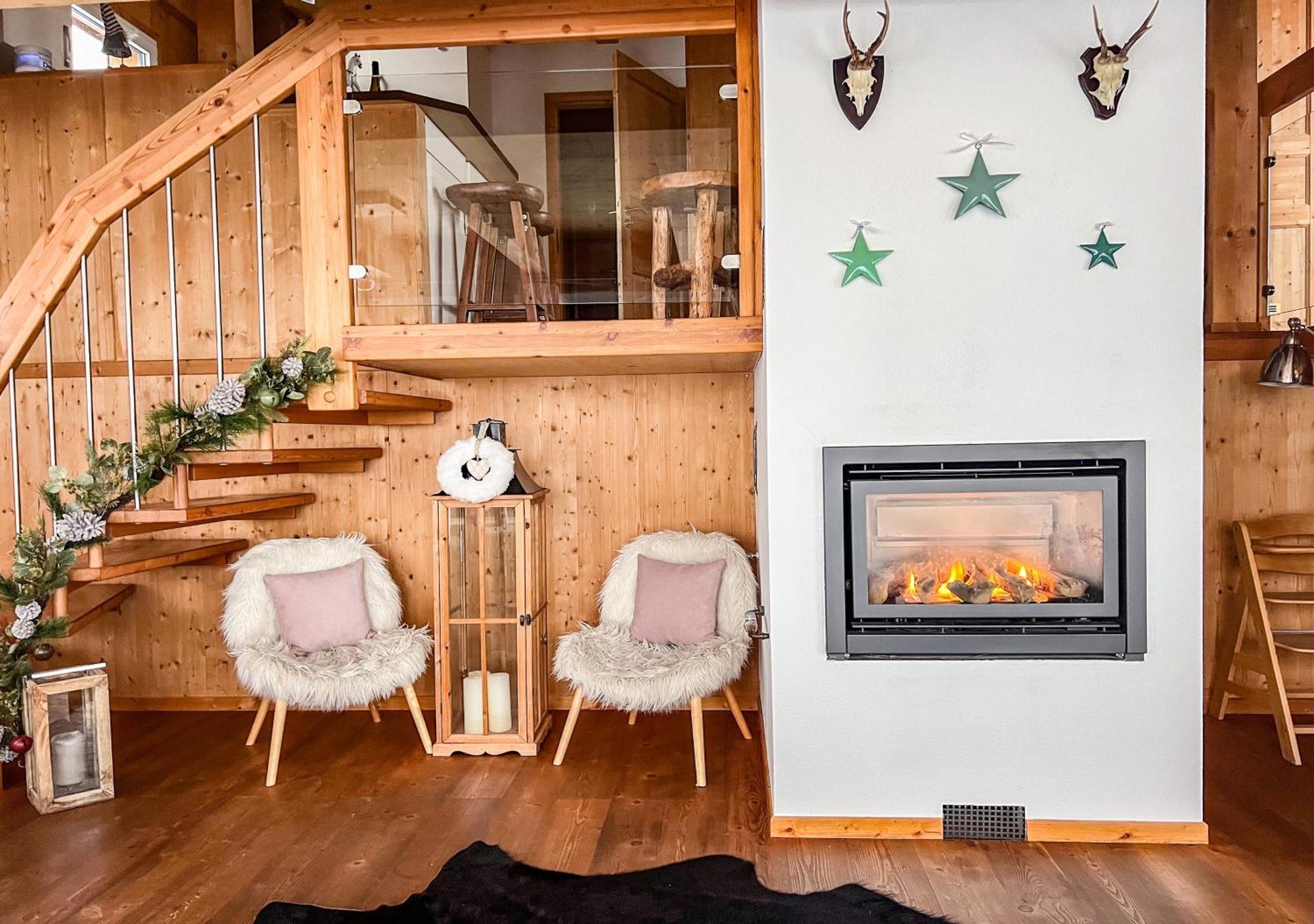 1A Chalet "Wolke" Wandern, Grillen, Wellness Im Traumhaus Wolfsberg Exteriör bild