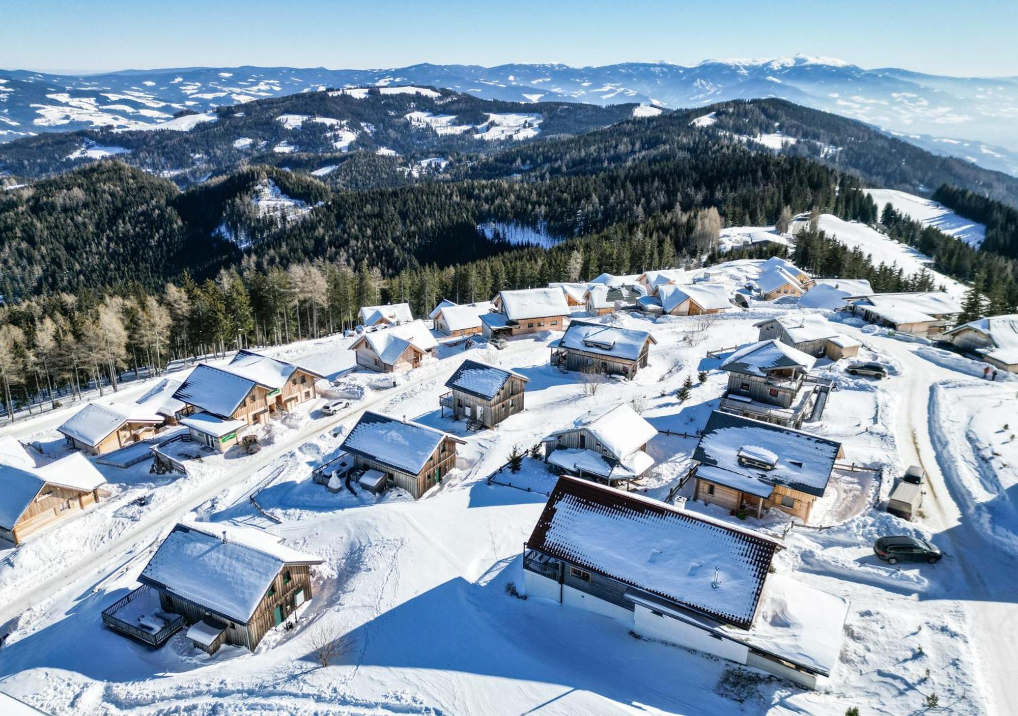 1A Chalet "Wolke" Wandern, Grillen, Wellness Im Traumhaus Wolfsberg Exteriör bild