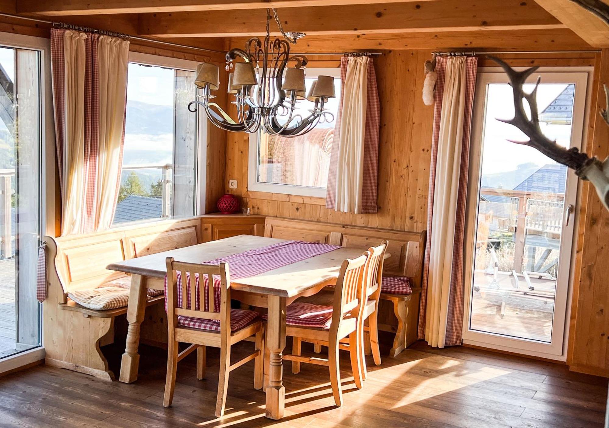 1A Chalet "Wolke" Wandern, Grillen, Wellness Im Traumhaus Wolfsberg Exteriör bild