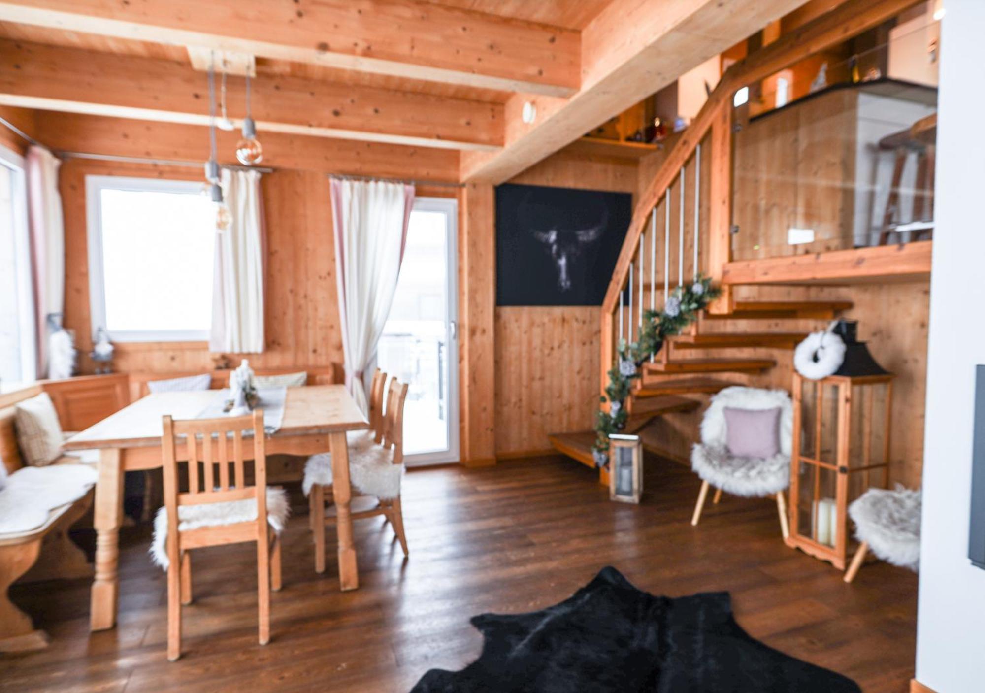 1A Chalet "Wolke" Wandern, Grillen, Wellness Im Traumhaus Wolfsberg Exteriör bild